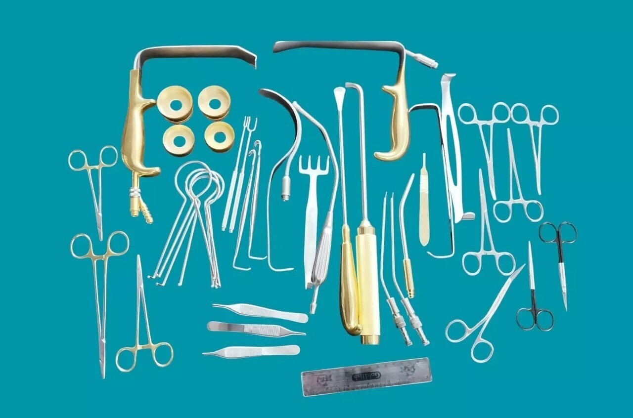 Breast Augmentation Set Of 38 Pcs , Plastic Surgery, Surgical Instruments