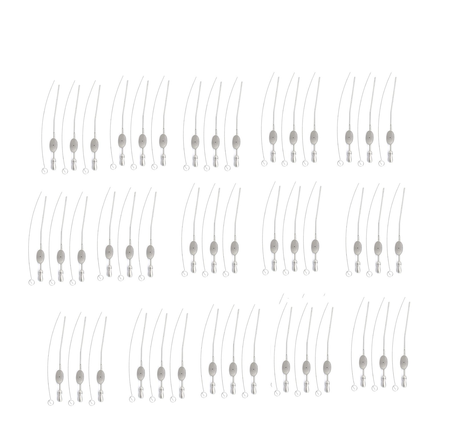 Set Of 90 Pieces Baron Suction Tube (3,5,7) Surgical Instrument Stainless Steel