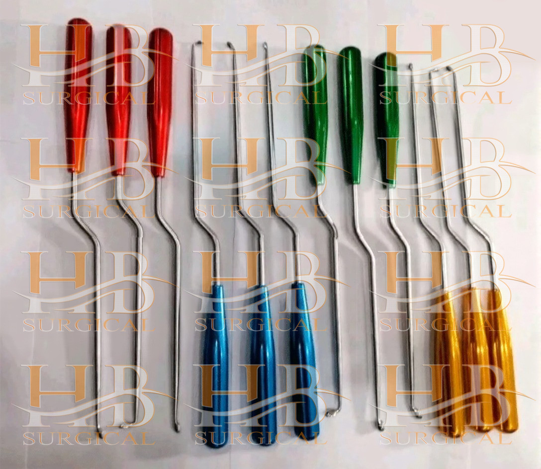 Basic MIS Lumbar Spine Surgery Curettes Set of 12 Pcs Instruments High Quality
