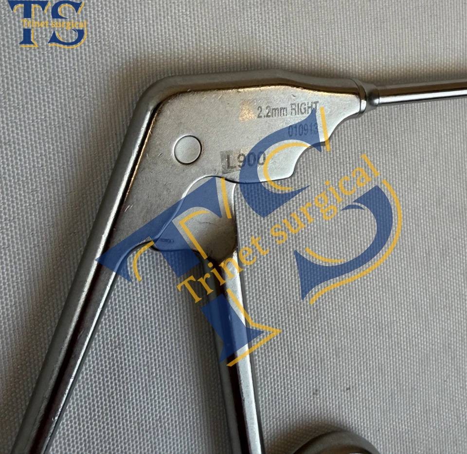 2.2mm Right 90° Rotary Arthroscopic Basket Punch Arthroscopy Instrument