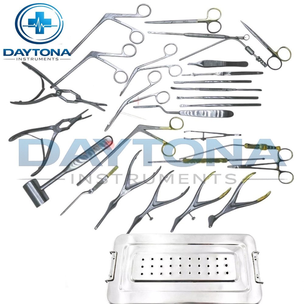 ENT Septoplasty Instrument Set 28 Pcs Nasal Surgery Instruments