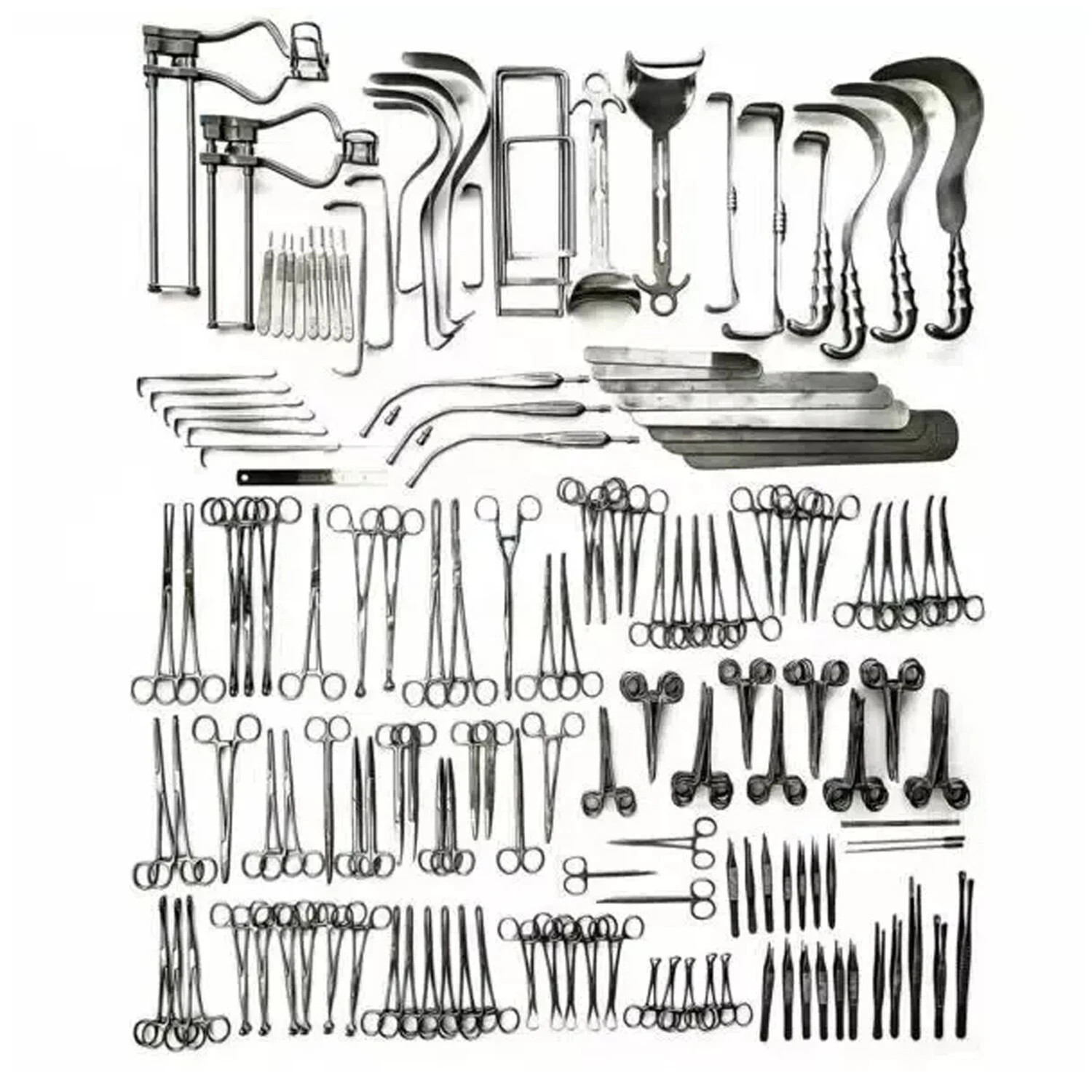 197 pcs Laparotomy Surgery Set – Surgical Premium Quality Instruments