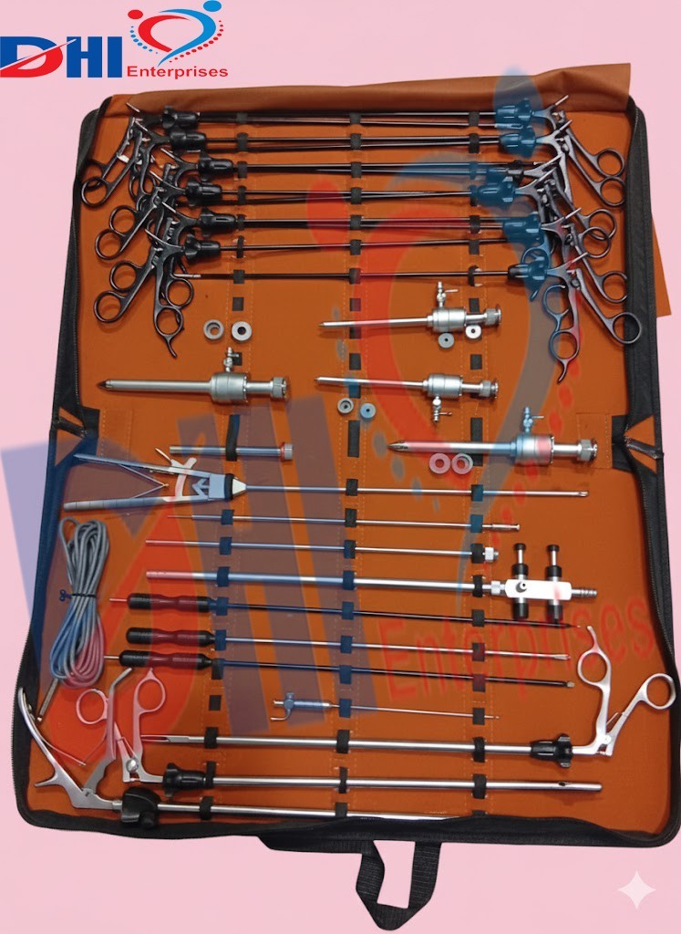 Laparoscopy & Endoscopy Training Instrument Set 28 Pcs – Educational / Demo Use
