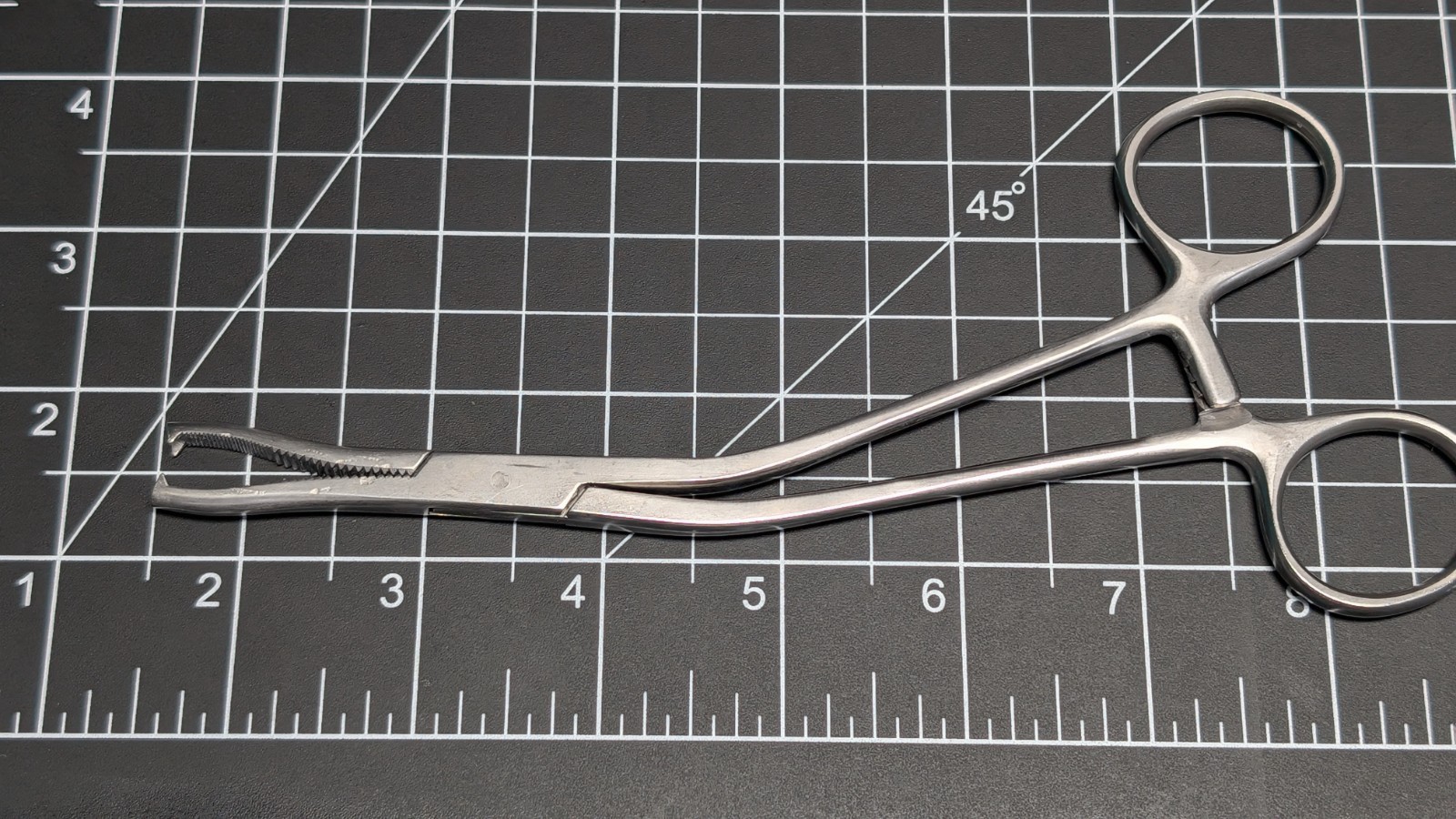 Aesculap FO110R (?) Dingman Cartilage Clamp Bone Holding Forceps jarit 270-175