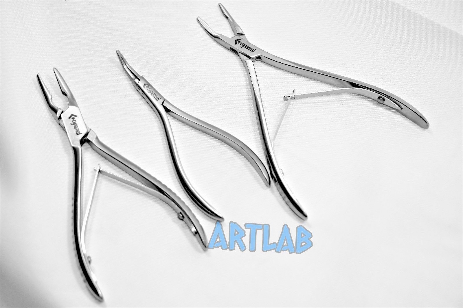 3 Premium Rongeur Bone Cutter Micro Forceps + Blumenthal + Micro Friedman
