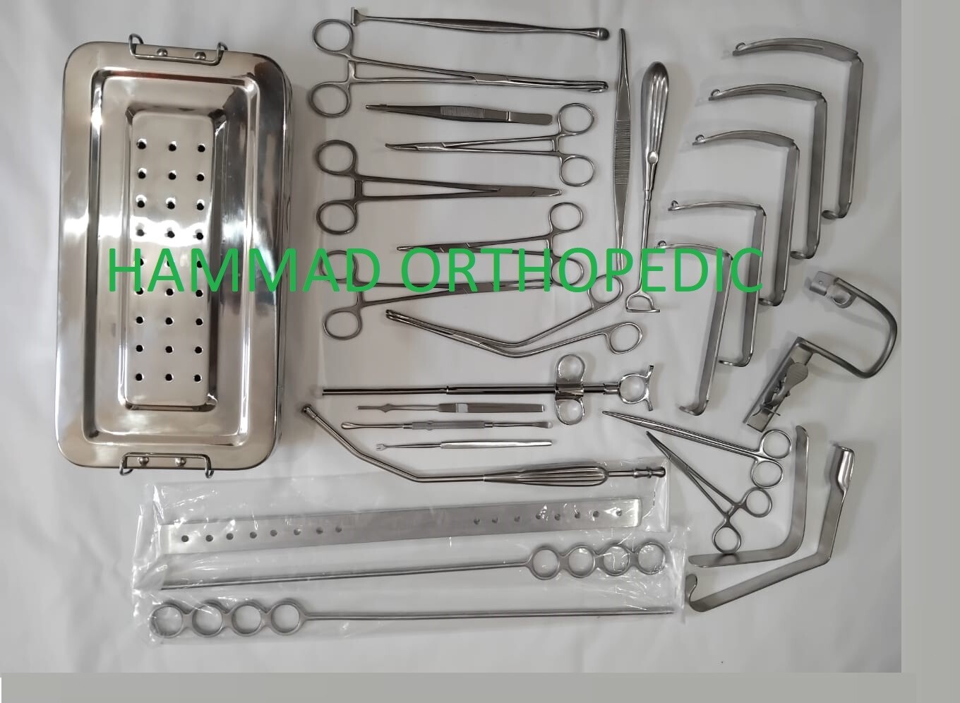 Tonsillectomy and Adenoidectomy Set of 30 Pcs ENT Surgical instruments kit & Box