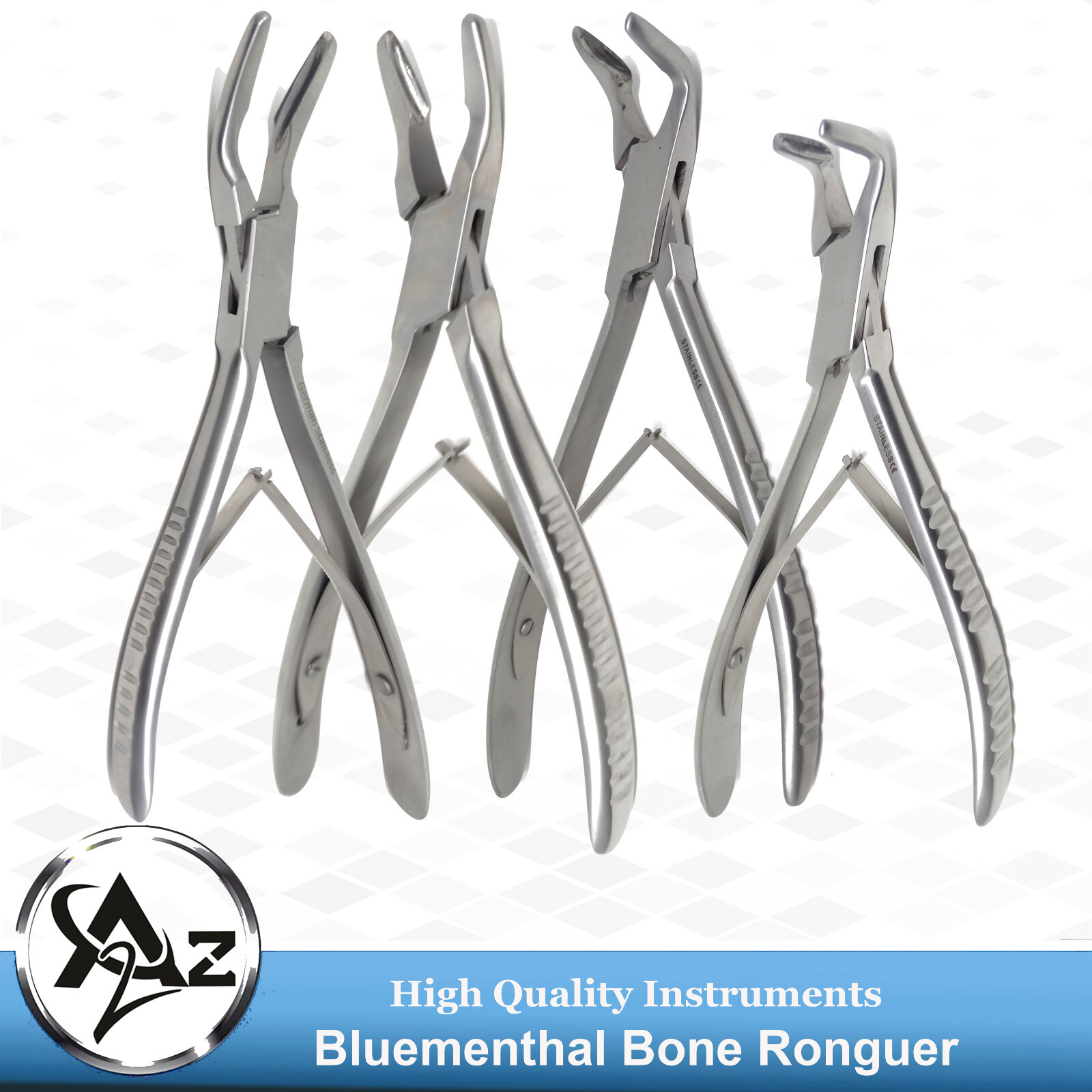 Premium Grade Blumenthal Bone Rongeur 90,45,30Degree Surgical Dental Instruments