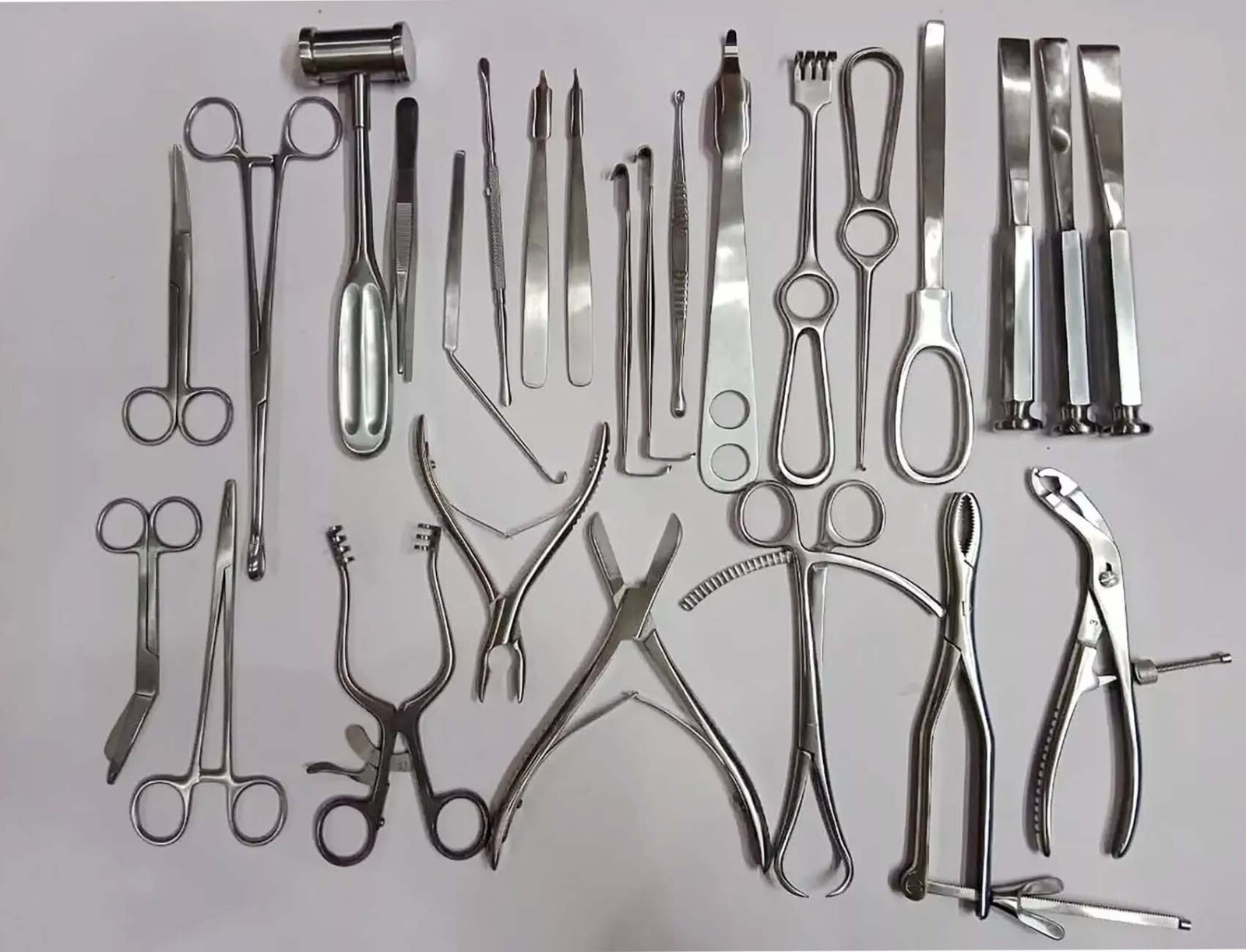 Basic Orthopedic Surgery 25 Pcs Set Surgical Instruments