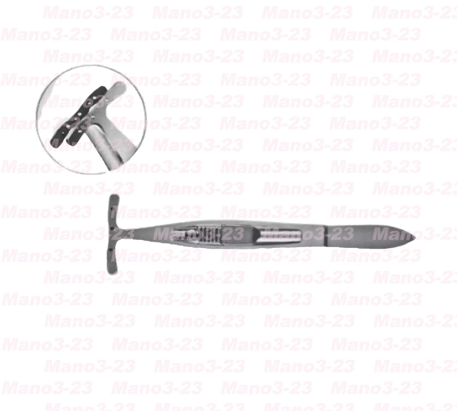 Putterman Muller Ptosis Lid Clamp 6 Pin ophthalmic Instruments Forceps