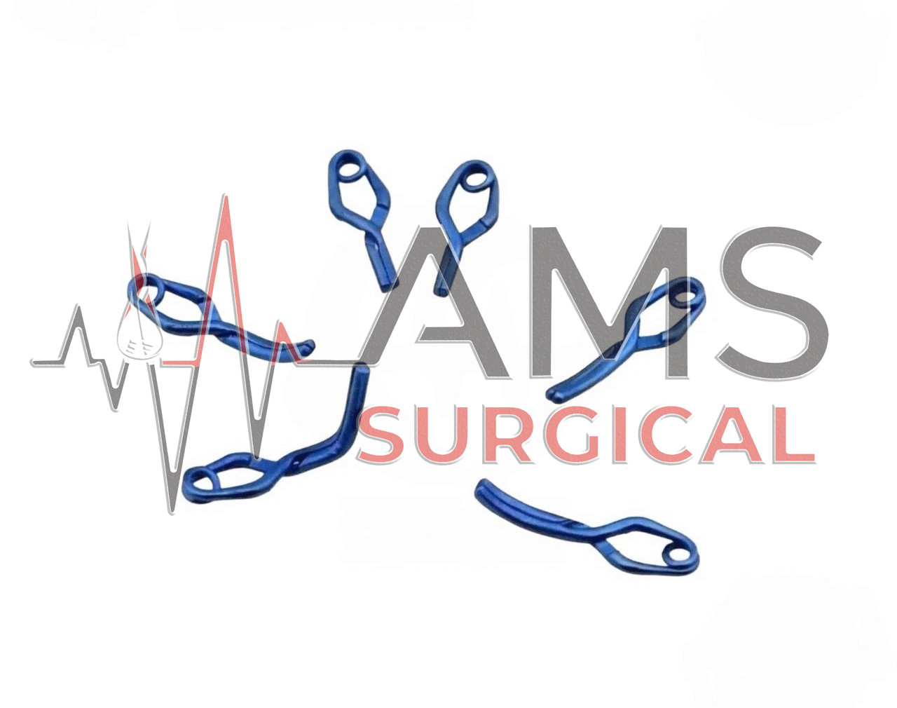 Aneurysm clips Neurosurgery 6-pcs Set In titanium Premium Quality