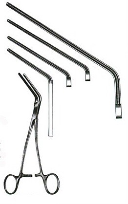 DeBAKEY Multi-Purpose Clamps, 12″, Atraumatic, Obtuse Angle 60 Dgre, Jaws 10 cm