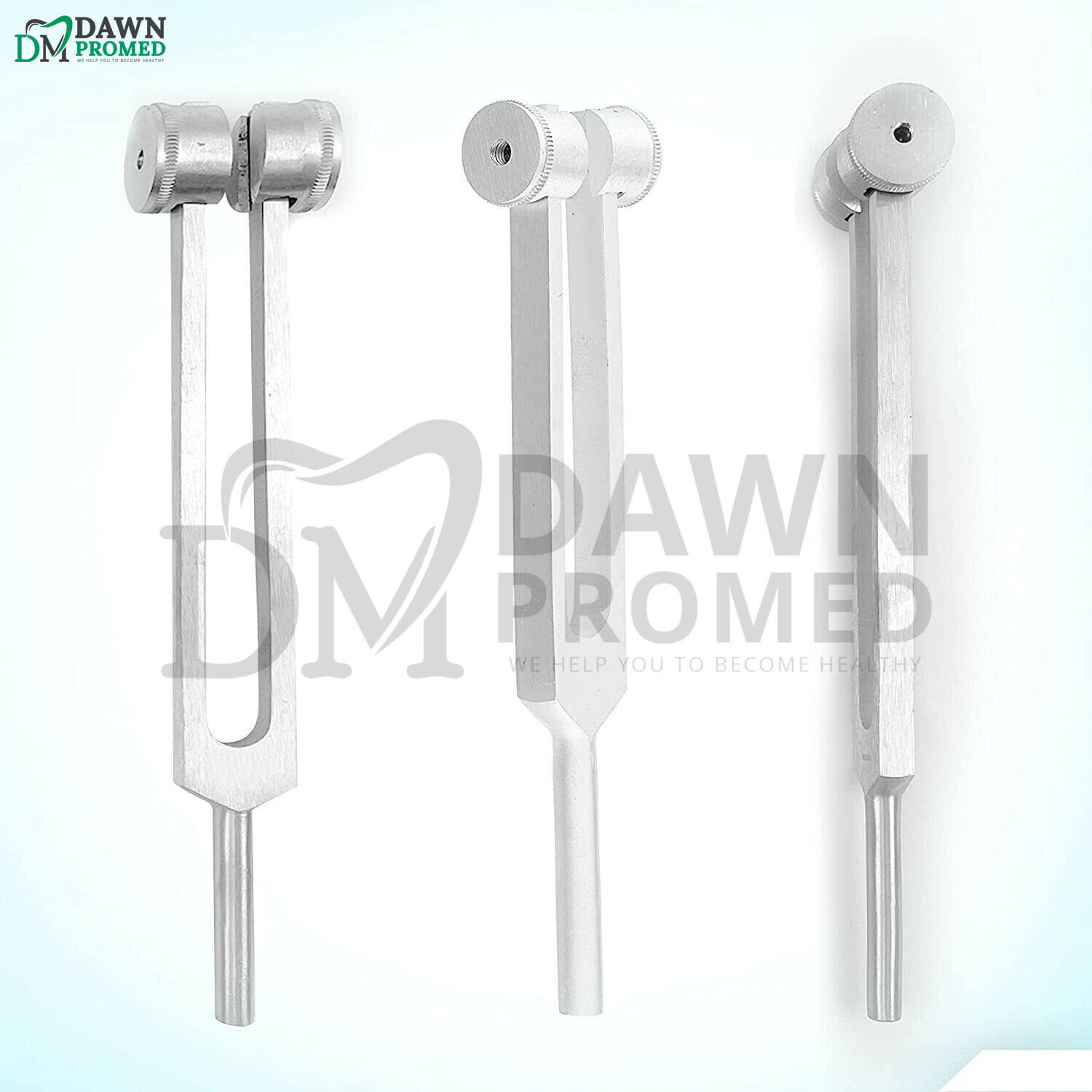 Tuning Fork Set of 3 Healing Therapy Medical Surgical Diagnostic Instruments