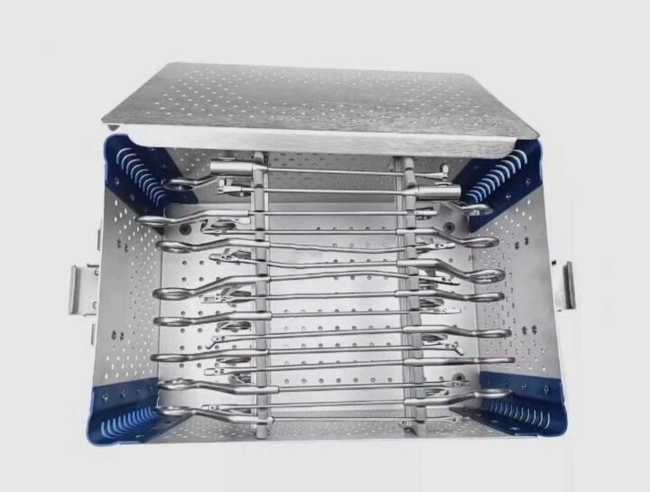 Arthroscopy Forceps Set knee surgery set 15 pcs with blue sterilization Box