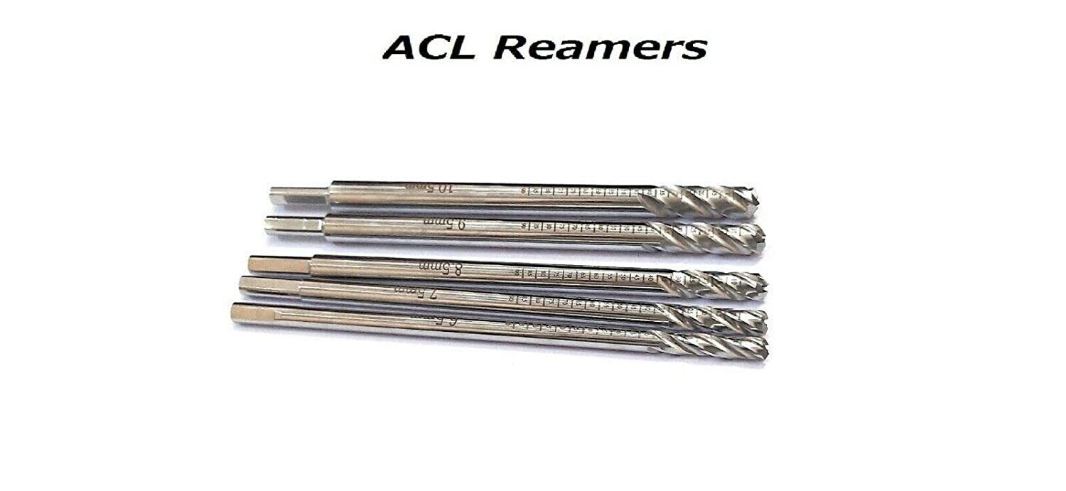 Orthopedic ACL Reamer surgical veterinary ACL Instrument Set of 5