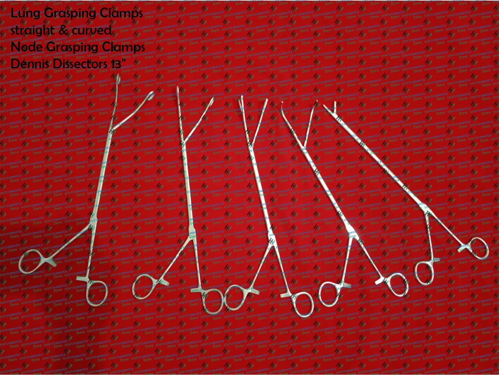 4pcs VATS Surgical Instruments Set – Complete Thoracoscopic Instrument