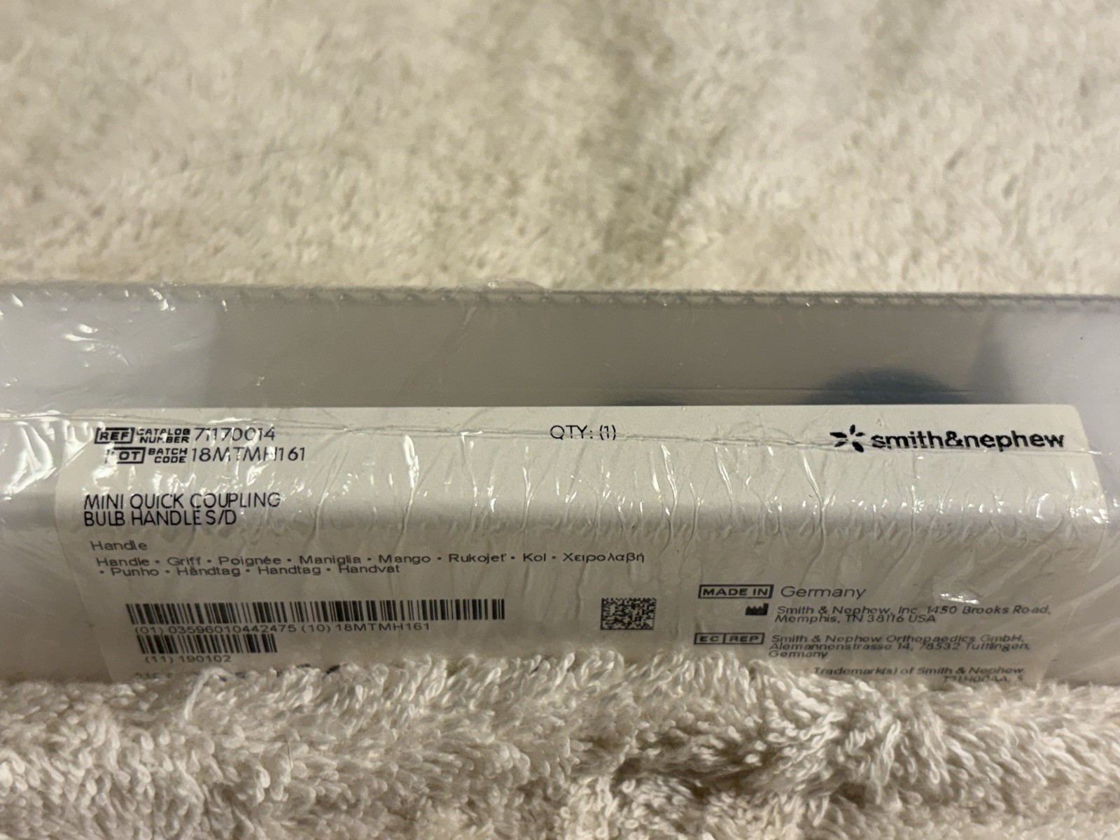 Richards Smith & Nephew QC Mini-Driver Handle 71170014