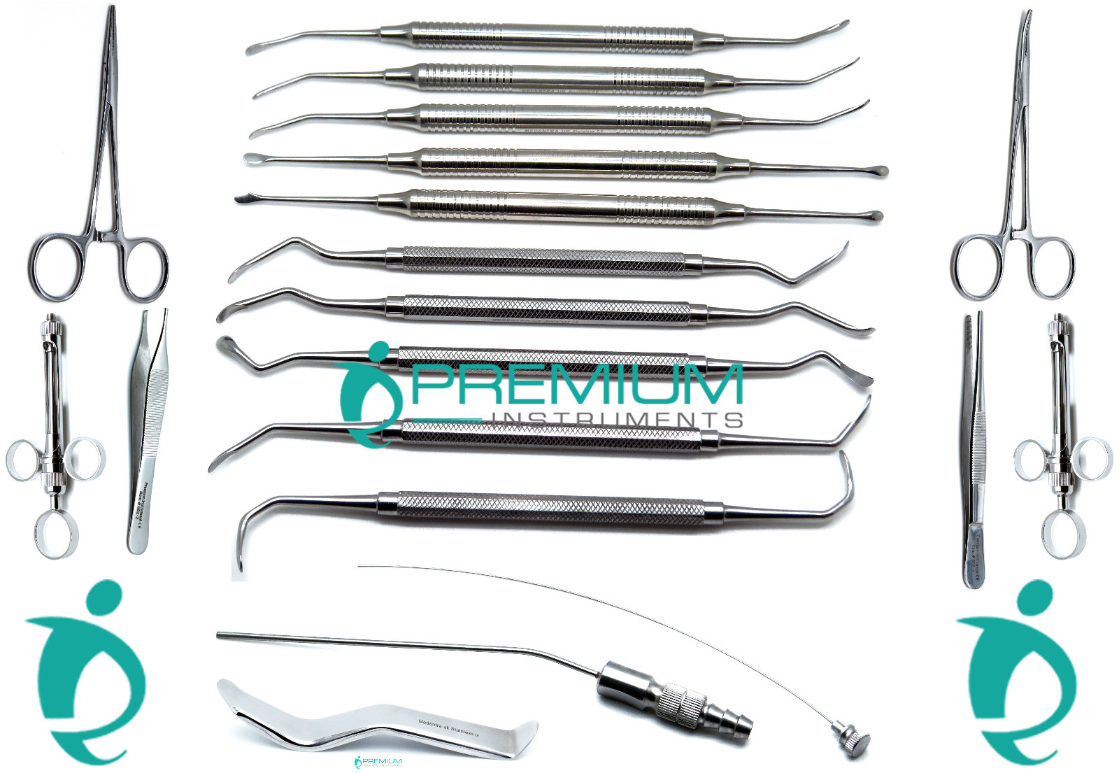 Dental Impalnt Sinus Lift Set Dentistry Surgical Instruments Set of 18