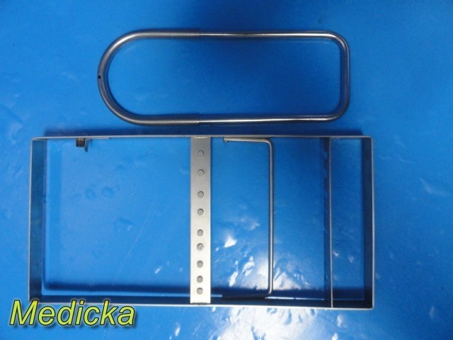 2x Stainless Steel Instrument Holders – D-Stringer + Multi-Slot Rack ~ 38698