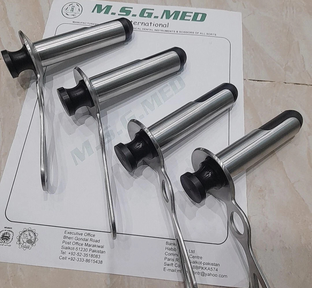 Ives Fansler Proctoscope Anoscope, Gynecology Surgical Fransler Anoscope 2PC Set