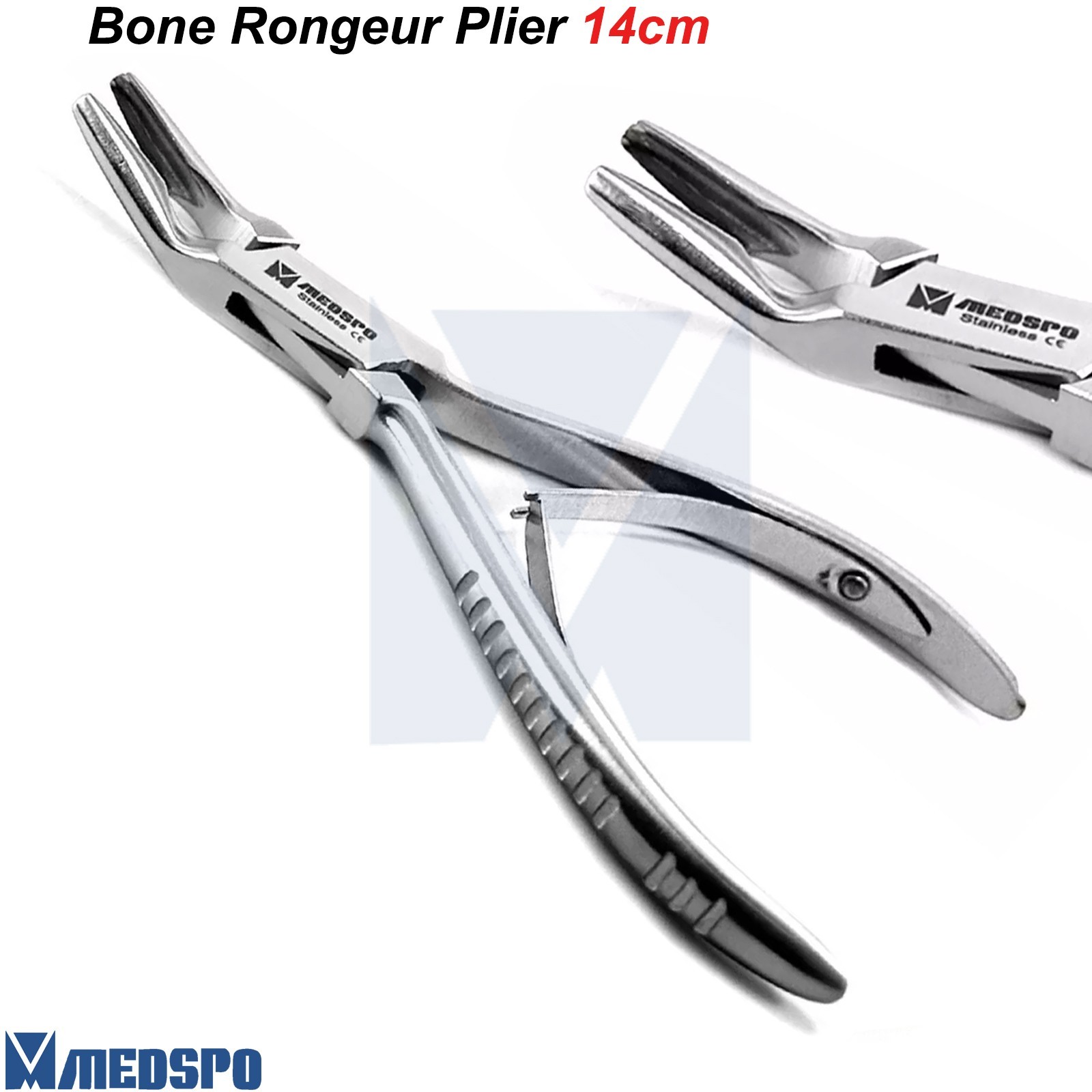 Dental Bone Rongeur Plier Tissue Trimming Orthopedic Friedman Surgery Instrument
