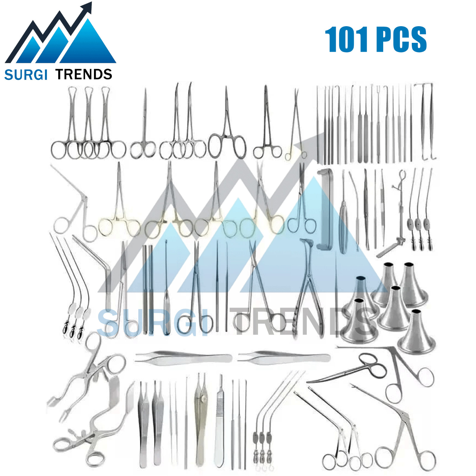 Tympanoplasty Instruments set 101 PCs Micro Ear Surgery ENT Instruments
