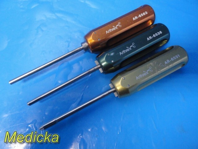 Arthrex Reusable Obturator Set (AR-6563 Copper;AR-6531 Gold;AR-6536 Green)~36067
