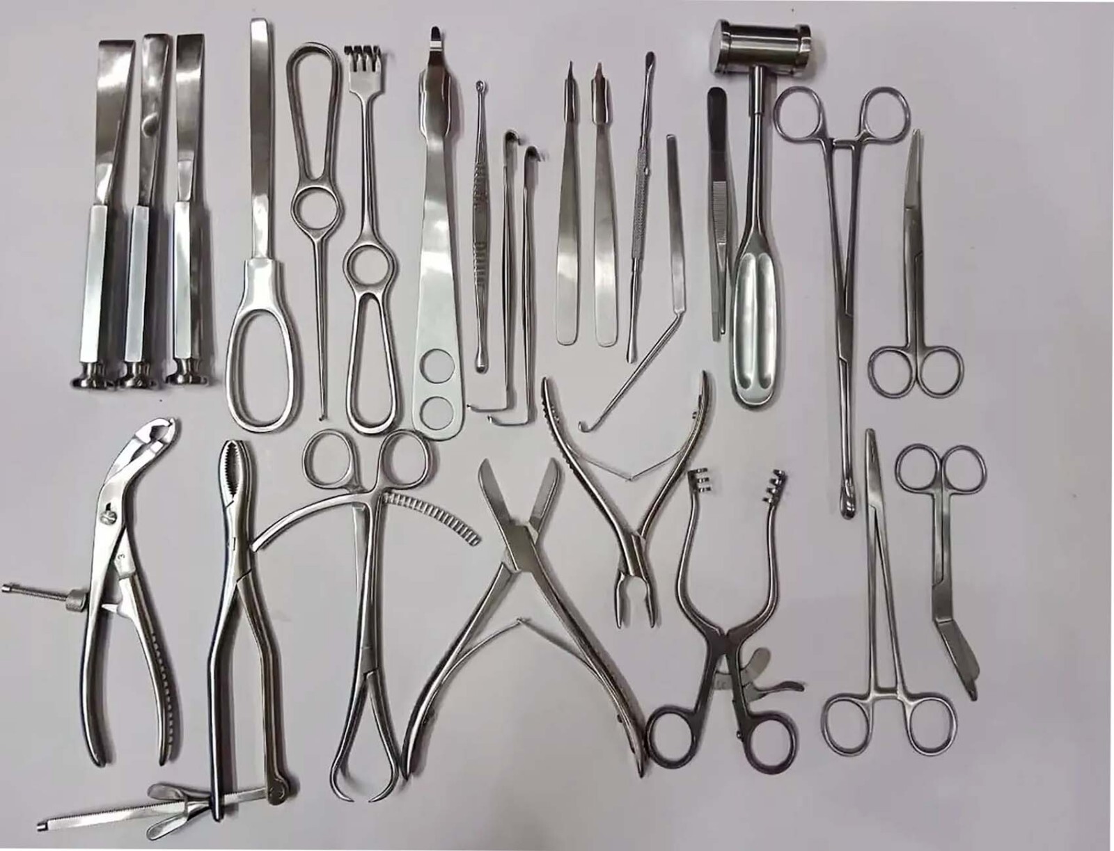 Basic Orthopedic Surgery 25 Pcs Set Surgical Instruments