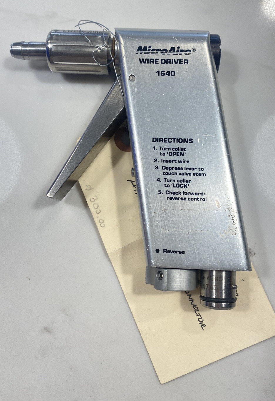 MicroAire Wire Driver Handpiece, Model: 1640