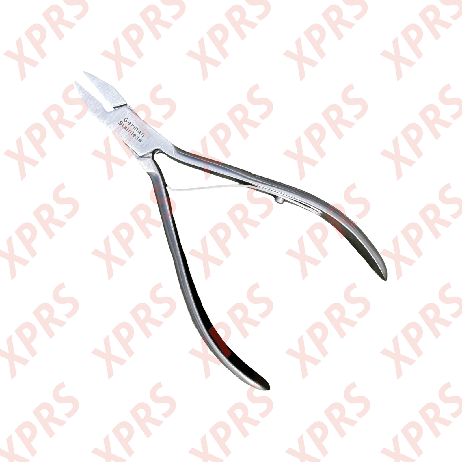 Nail Splitter, 5″, Strt, X-Narrow Jaws, Single Spring Checkered Handle, Premium