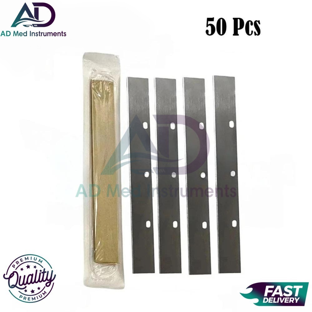 50pcs Skin Graft Knife Blade Dermatome HUMBY & WATSON Surgical Instruments