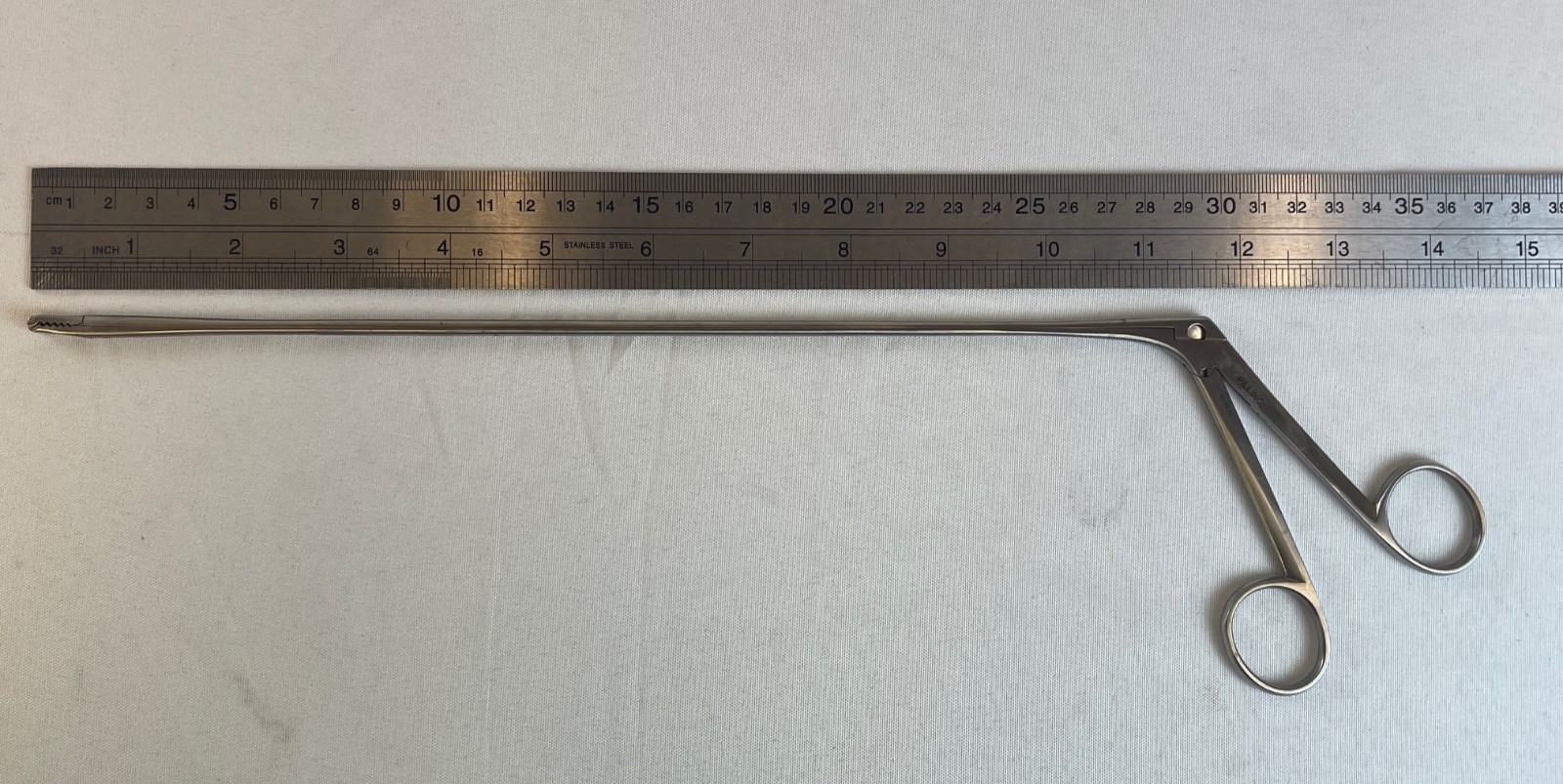 Pilling 202970 Barron Hemorrhoid Alligator Seizing Forceps Straight 30cm