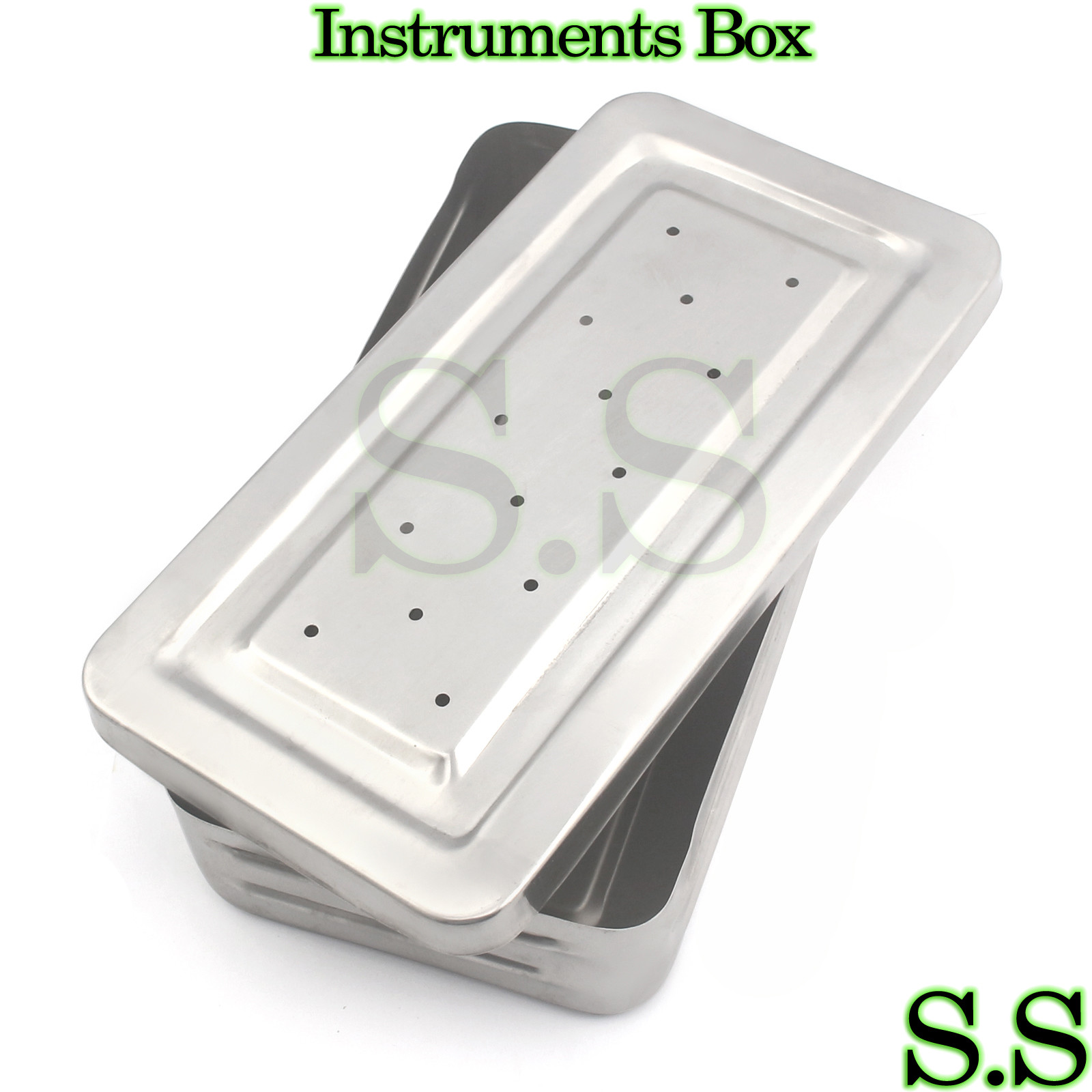 Instruments BOX Perforated Stainless Steel 30x15x6 cm Surgical Instruments