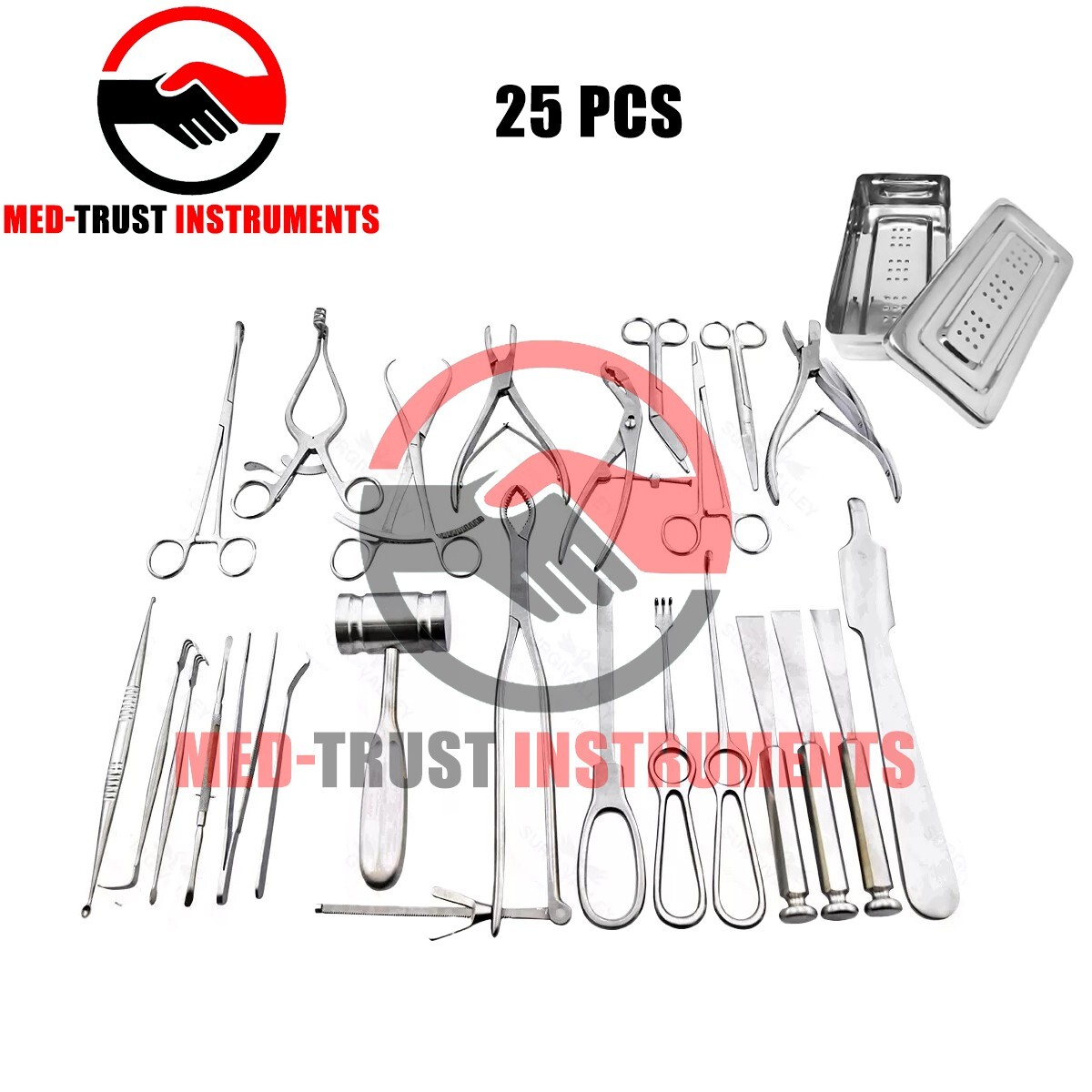 Basic Orthopedic Surgery Set of 25 Pcs Surgical Set Orthopedic instruments