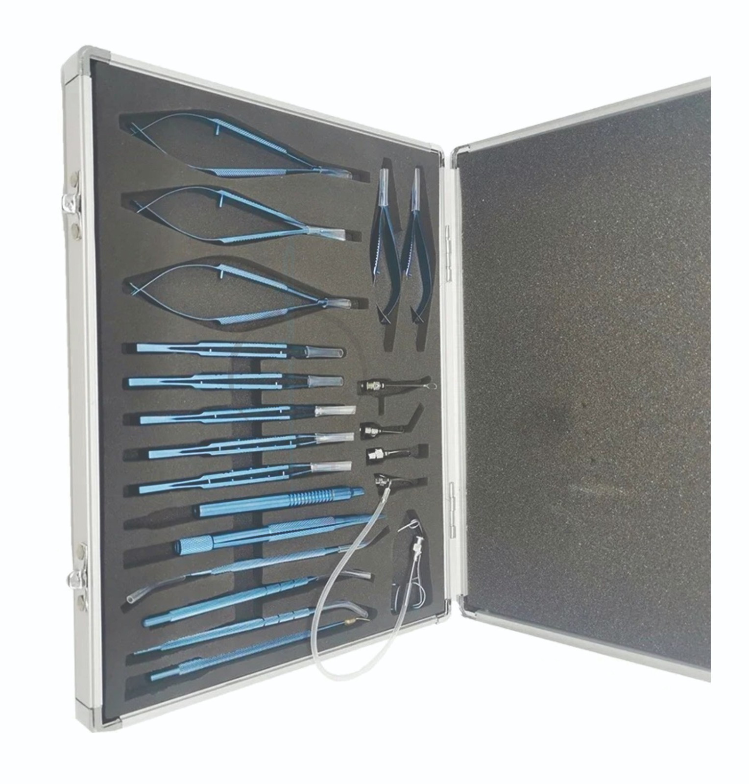 Micro Surgery Instruments Tympanoplasty Microvascular Clamp Suture Set 21 Kit