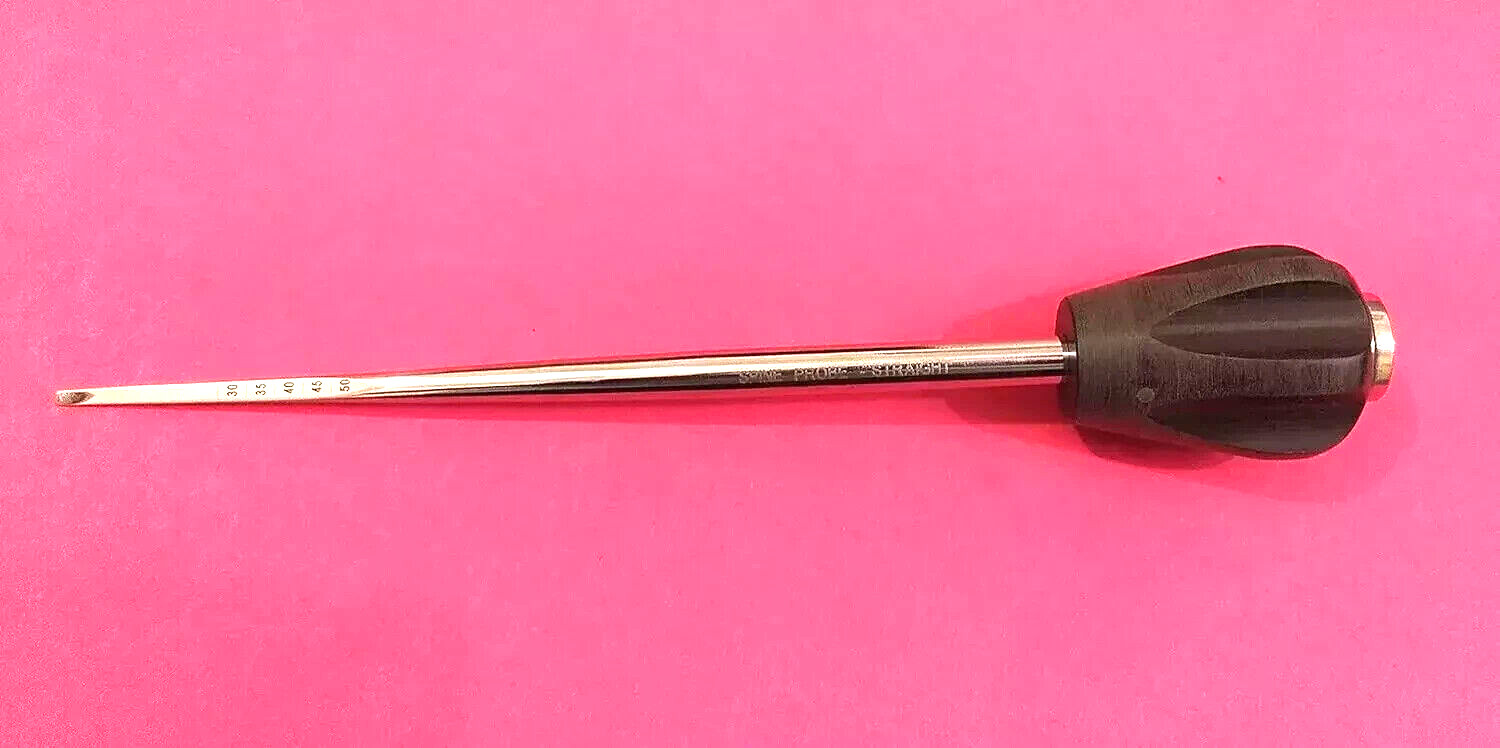 Bone Lenke Probe Palm Handle Straight 8 inch Orthopedic Surgical Instruments