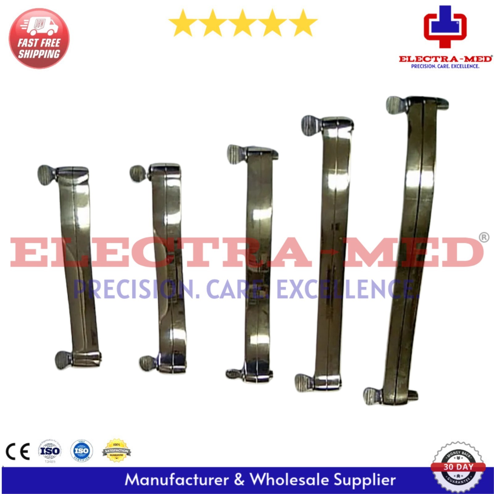 Terrier Ear Cropping Trimming Clamps Set