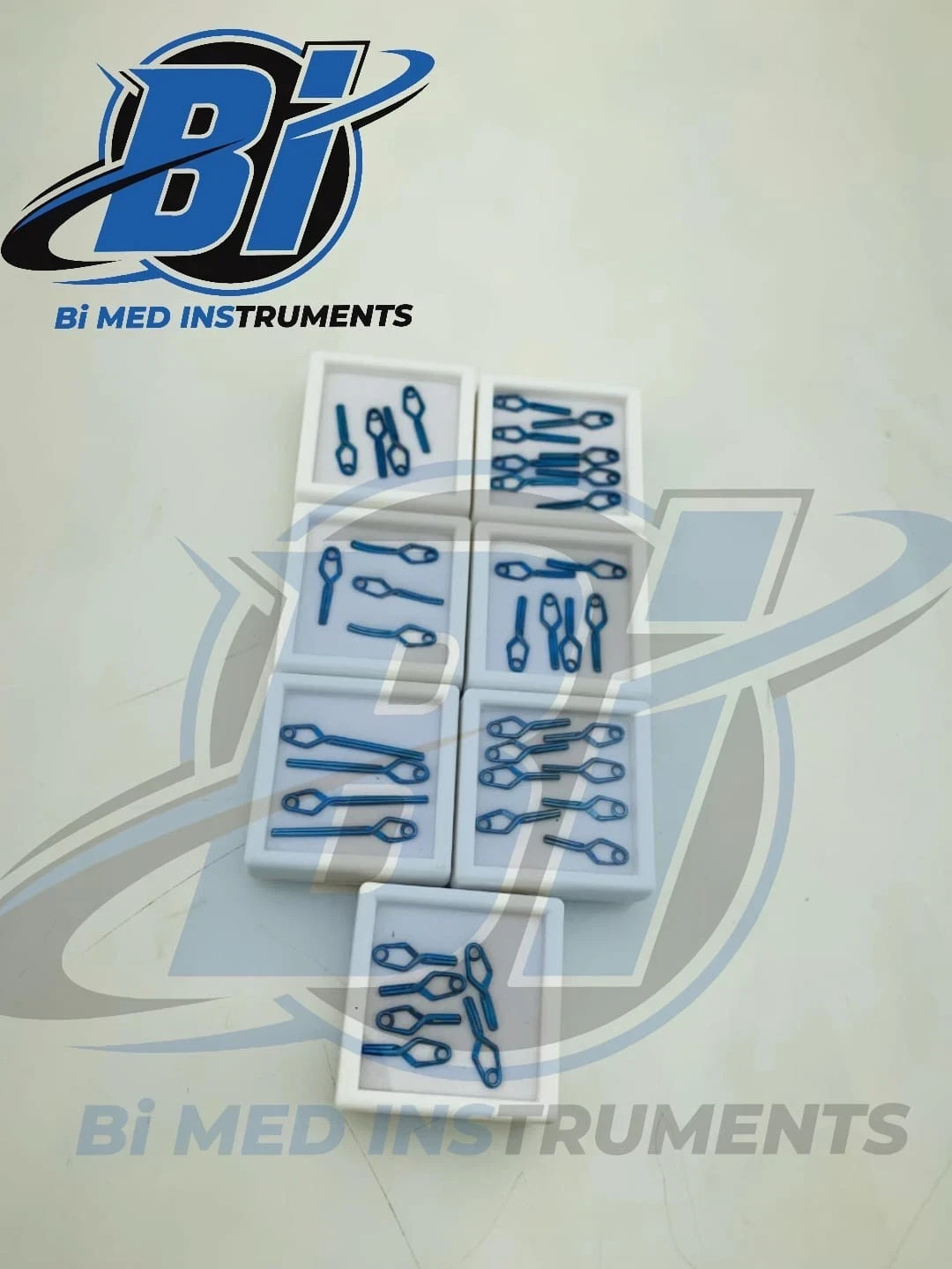 YASARGIL Aneurysm Titanium Clips Neurosurgery Instruments Set Of 40 PCS