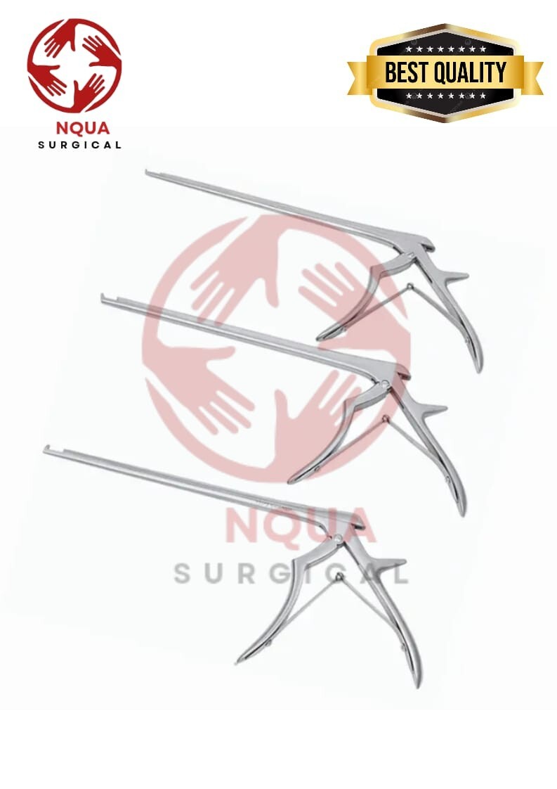 Orthopedic Kerrison Rongeurs Set of 3 Pcs – Spine Surgery Surgical Tools