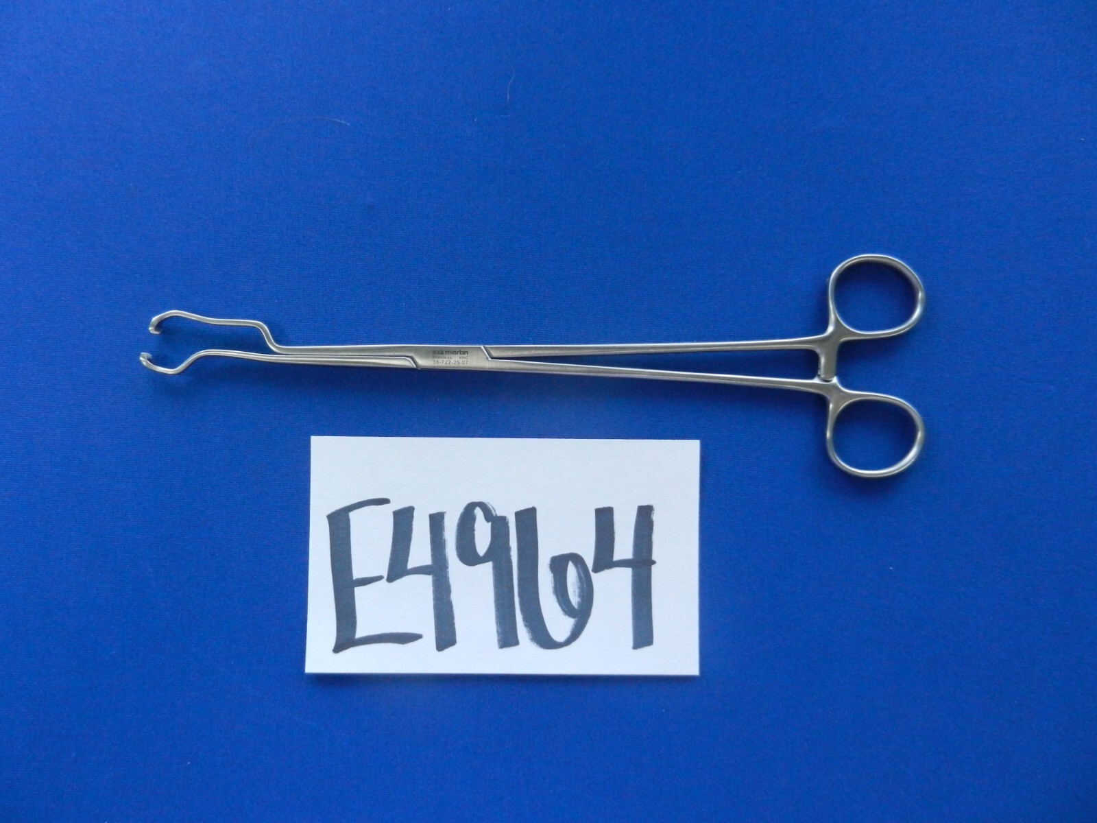 E4964 KLS Martin 38-722-25-07 Wolford Orthopedic Holding Forceps 25cm Length