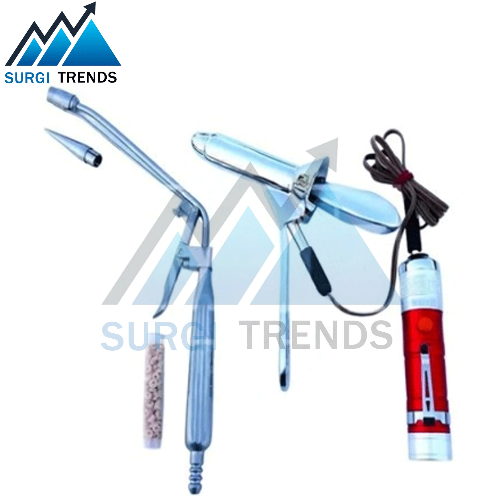 Hemorrhoid Suction Ligator with Proctoscope Anoscope Surgical Instruments