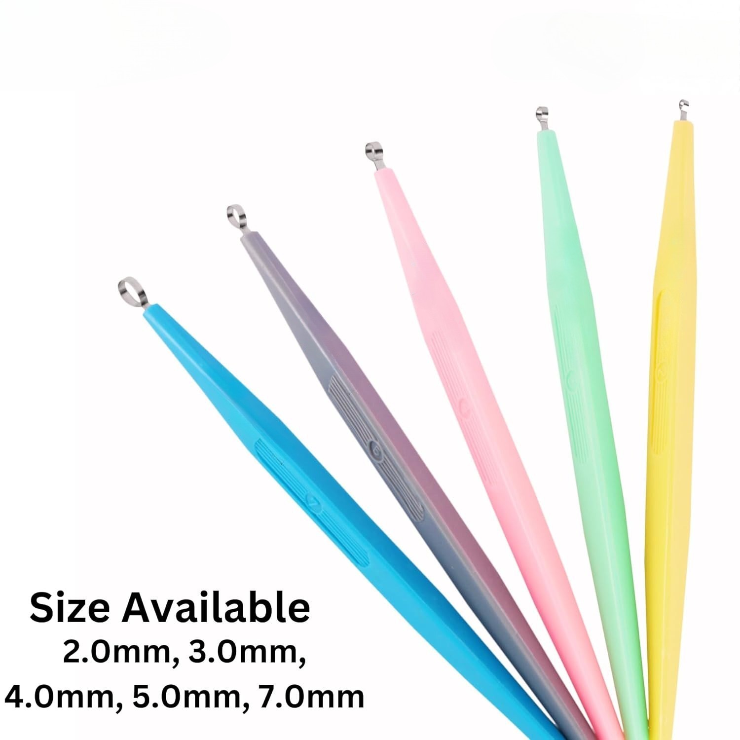 Sterile Disposable Dermal Curette Size 3.0 MM Surgical Instruments Set of 50 PCs
