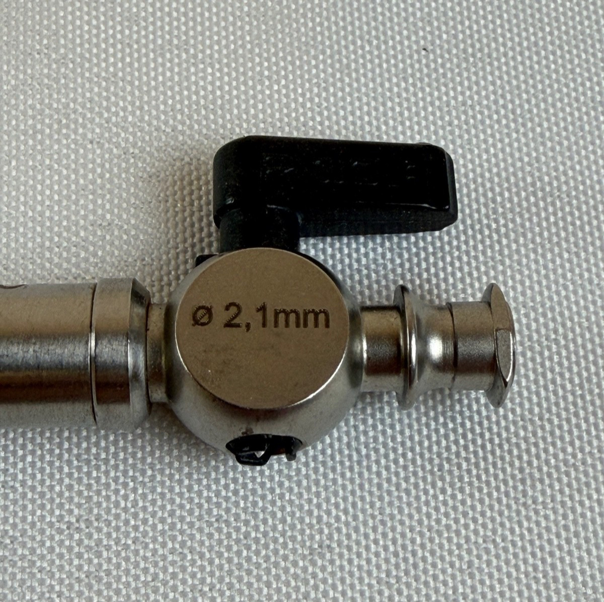 R. Wolf 8302.08 2.1mm x 80mm Veres Needle w/ Luer-Lock Adapter Laparoscopy