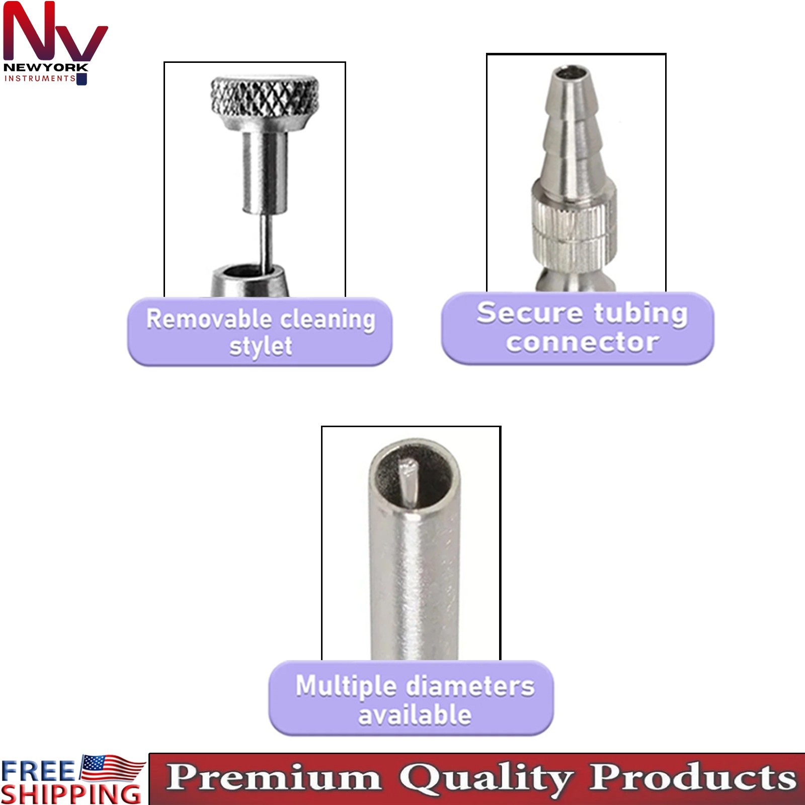Frazier Suction Tube 3.33mm ENT Neurosurgery Surgical Instrument Medical Tool CE
