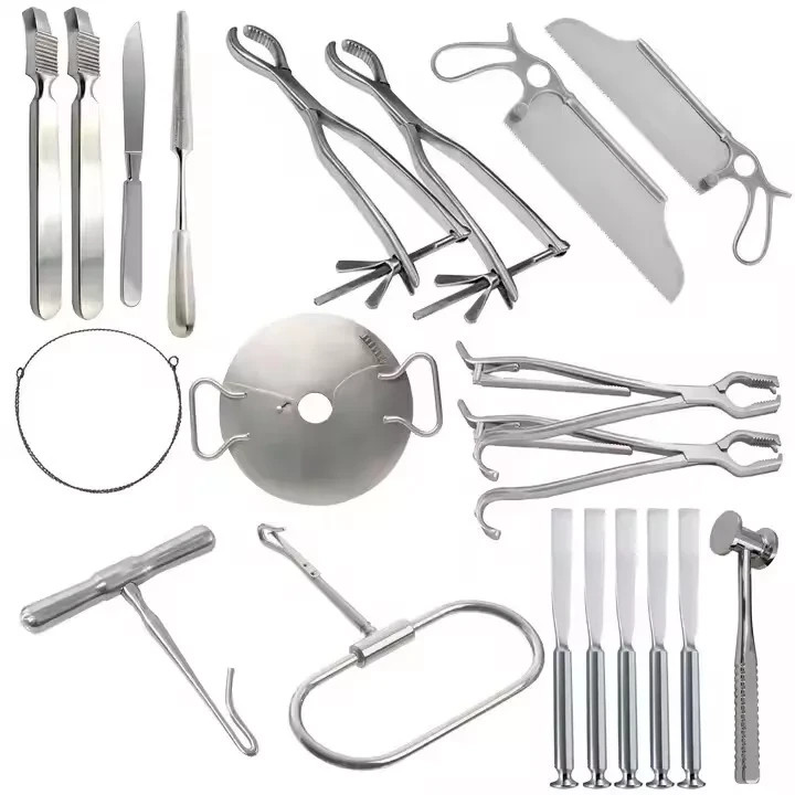 Orthopaedic Amputation Surgery Set 19Pcs Basic Bone Medical Tissue