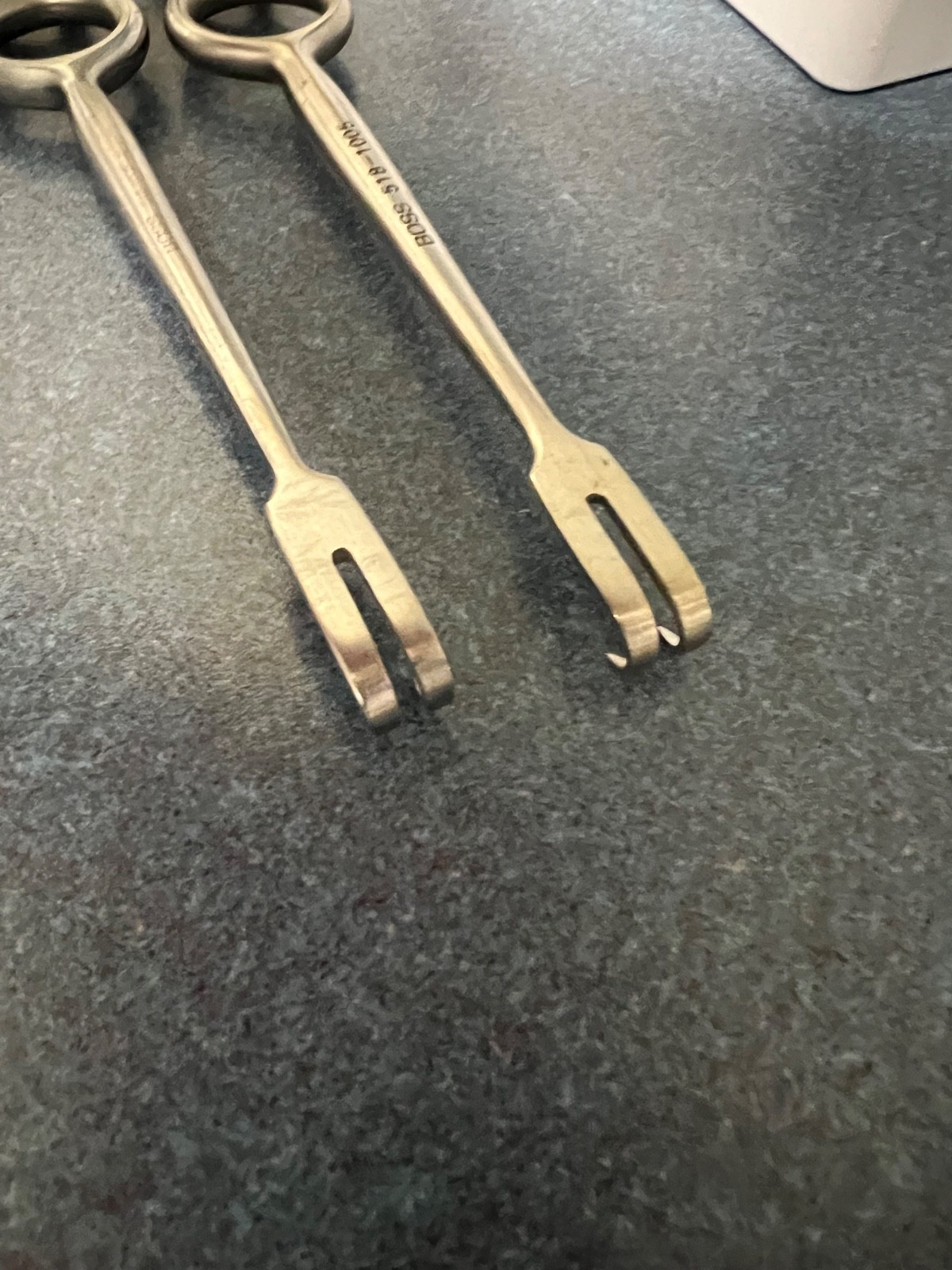 BOSS 8″ Volkman Retractor – 2 prongs sharp (18-1005)