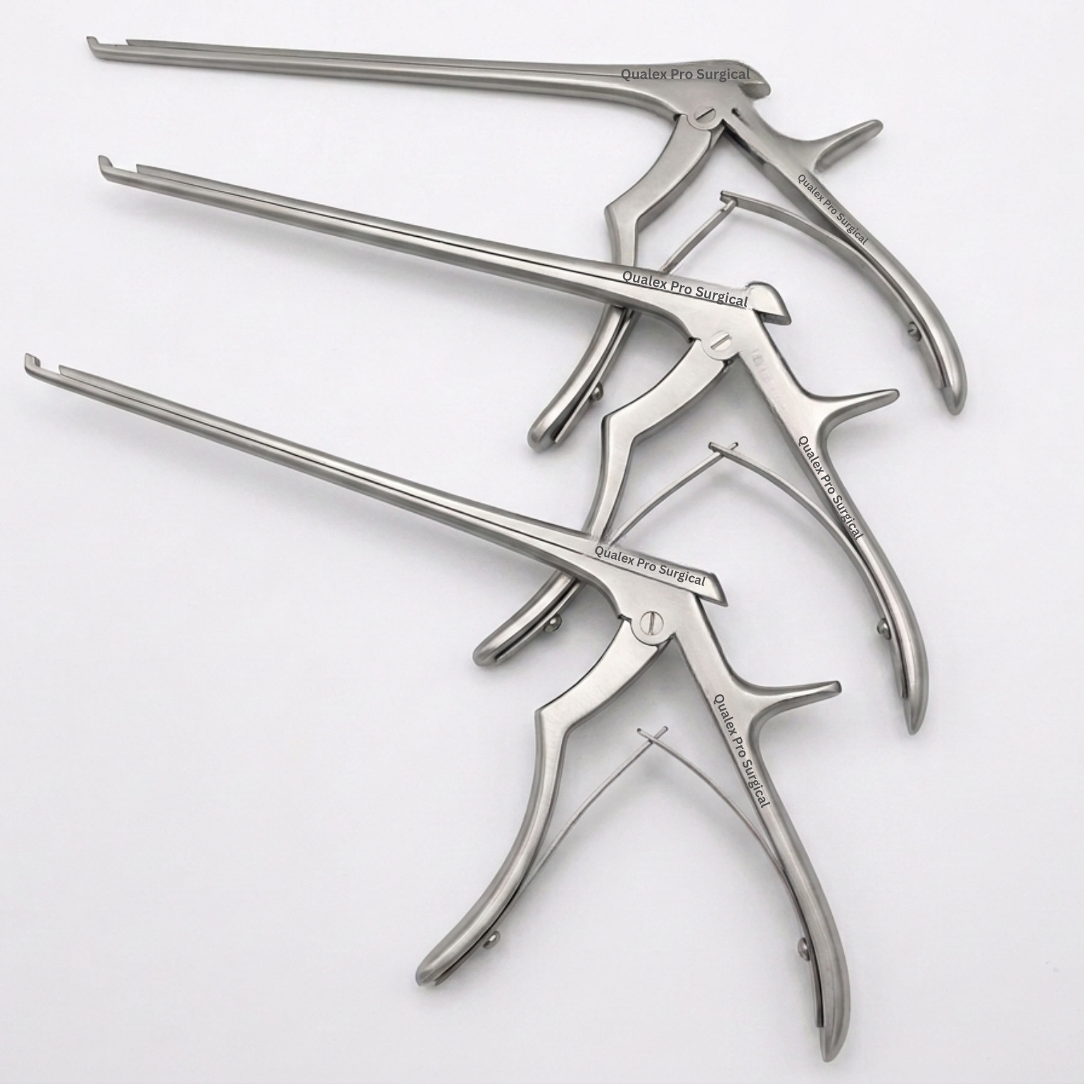 Kerrison Rongeur Set of 3 German Stainless Steel Orthopedic Surgical Rongeur