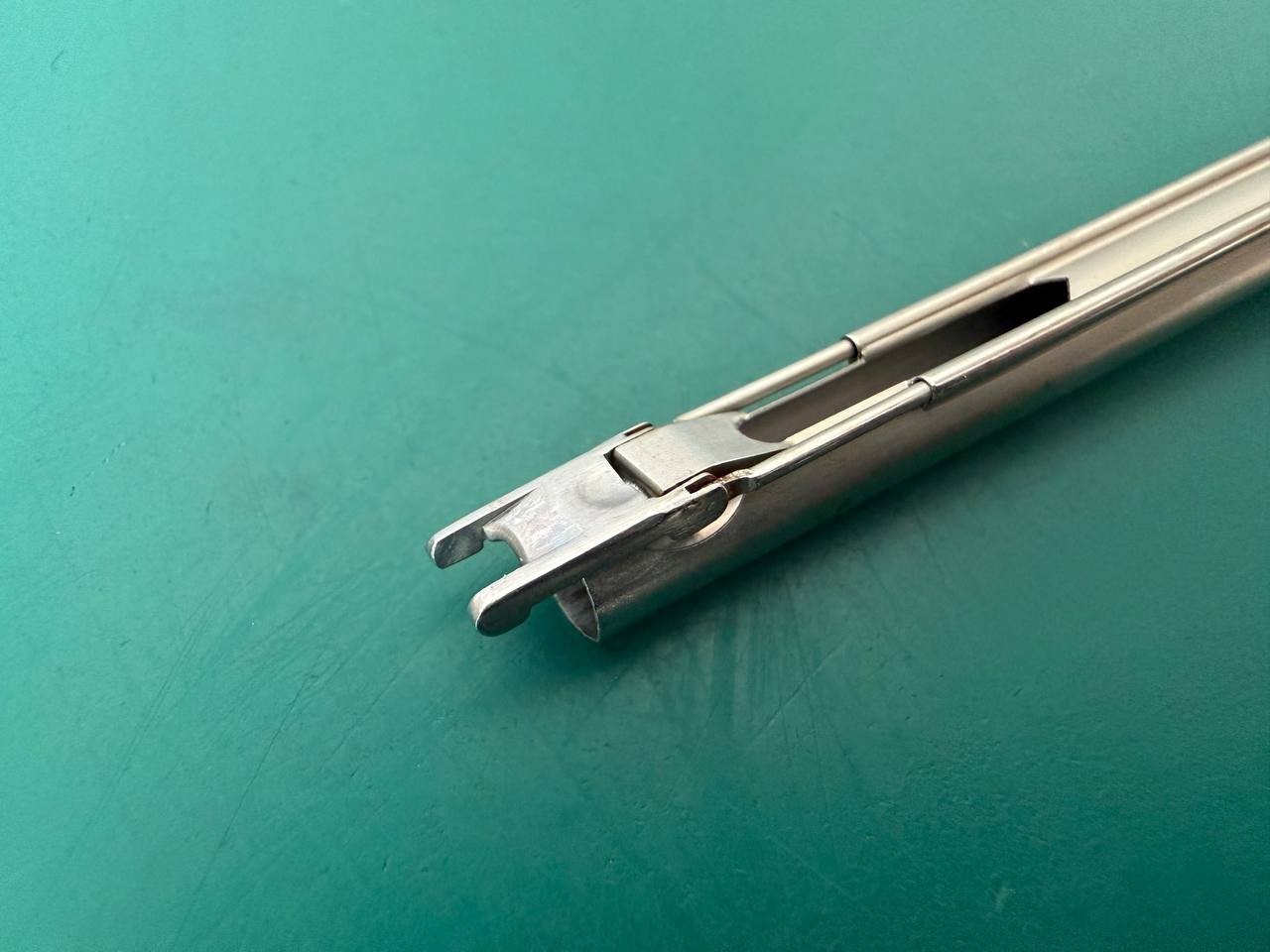 Karl Storz 27026EF Albarran Deflector, Double Channel w/ Dual Stopcocks 12″