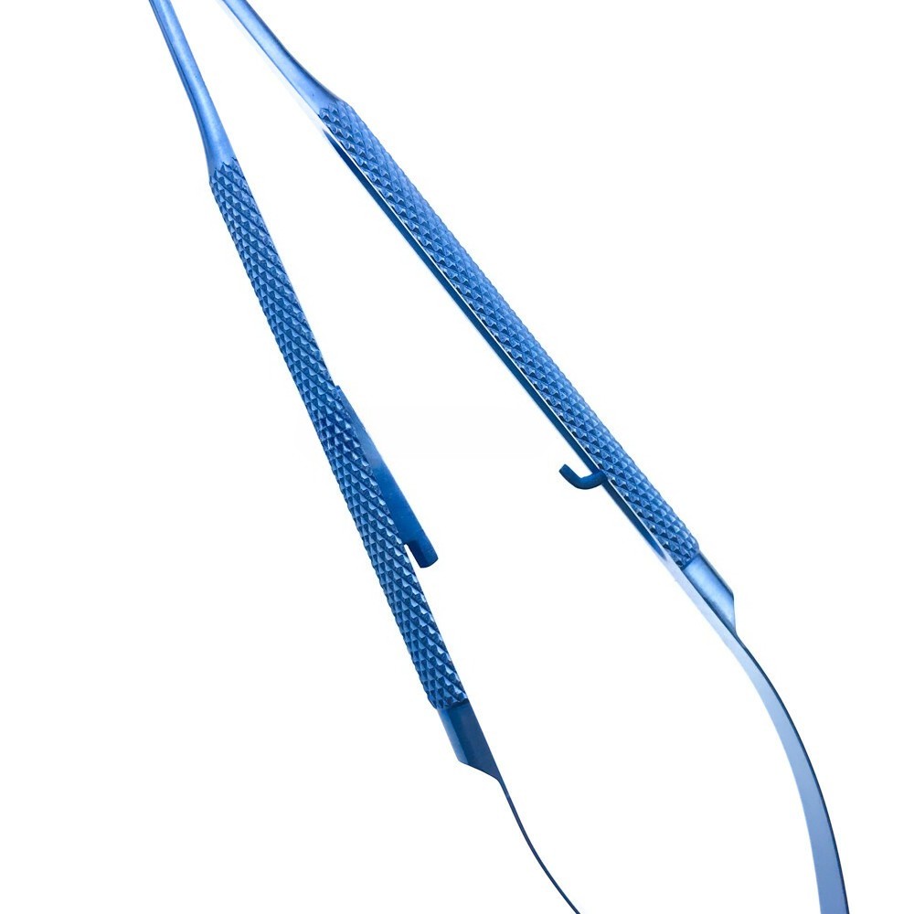 1pcs Titanium Barraquer Needle Holder With lock micro eye surgical instruments
