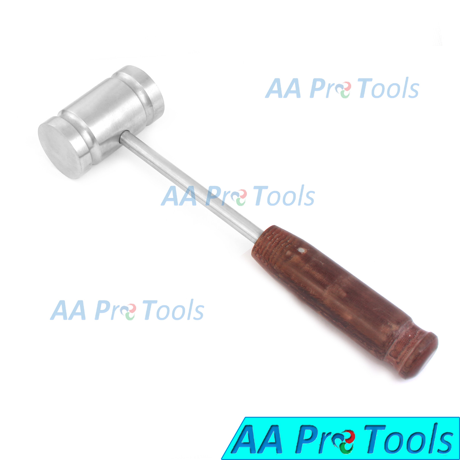 Phenolic Bone Mallet Fiber Wood Handle Steel Orthopedic Surgical Instruments