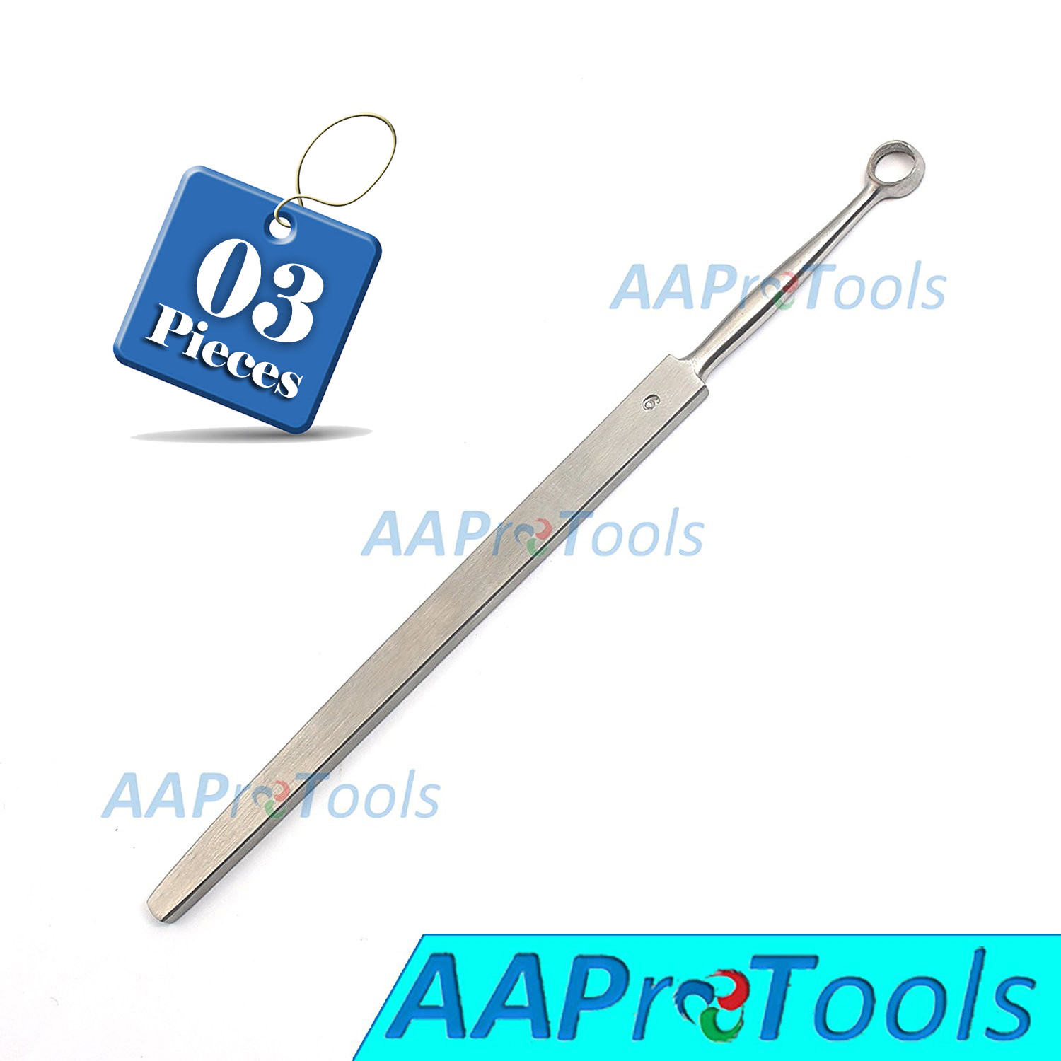 3 Pcs ENT Dermatology Fox Dermal Curettes 5mm Surgical MedicaI 5.5″ Instruments